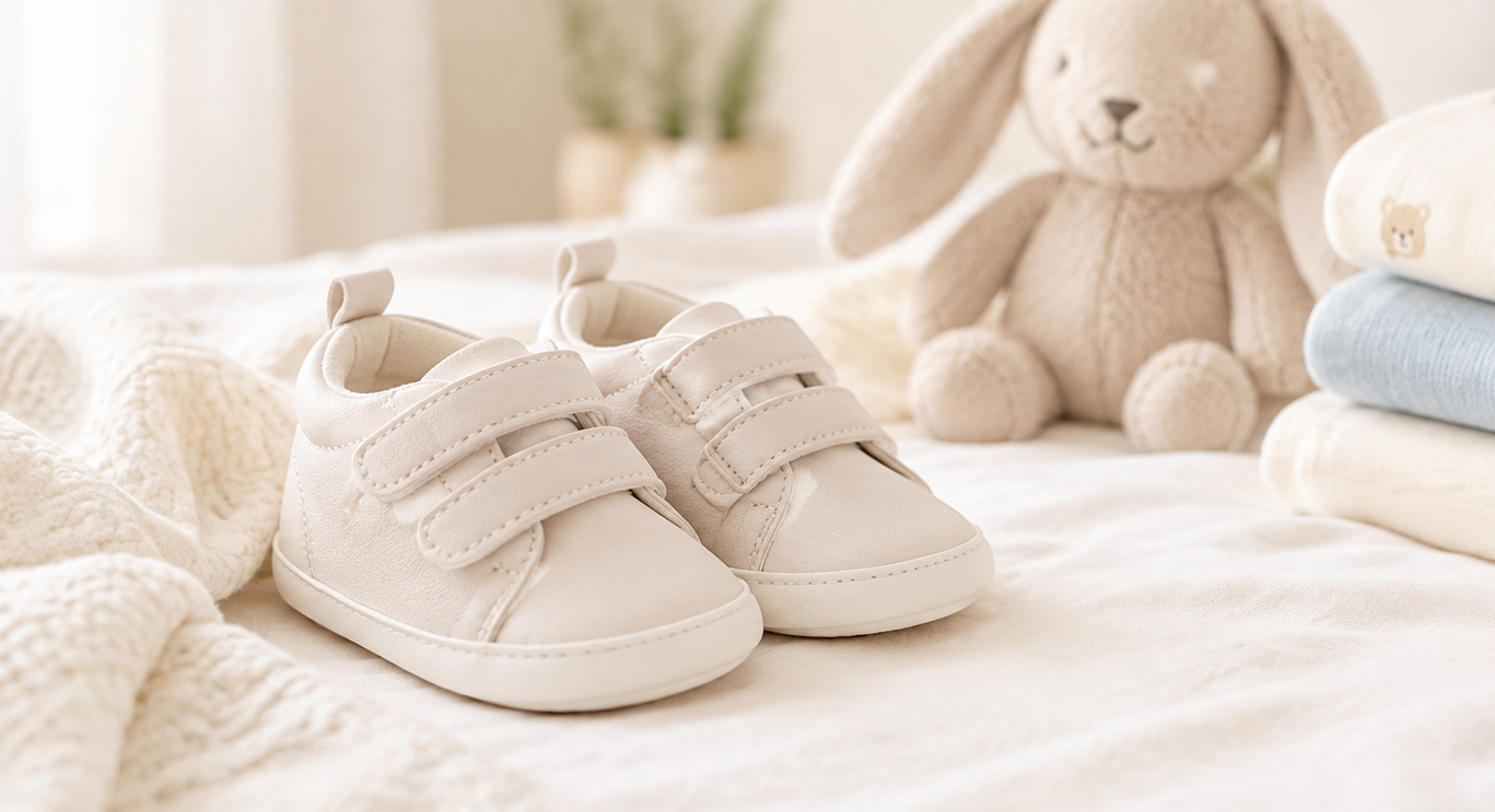 Guida: le prime scarpe del bambino