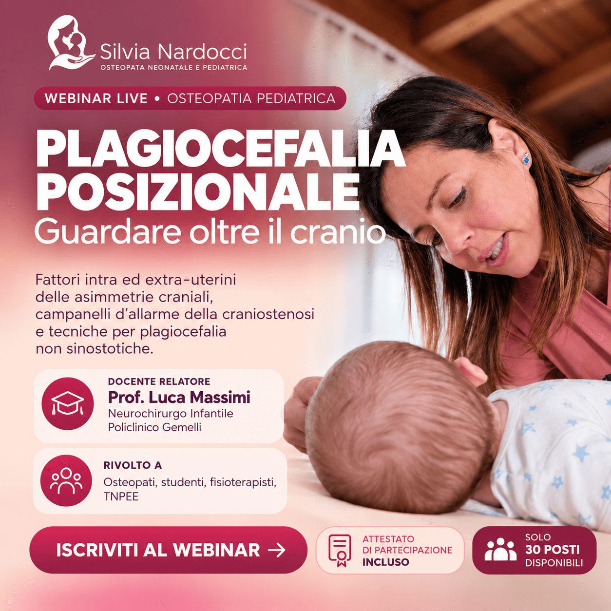 Webinar Plagiocefalia Posizionale
